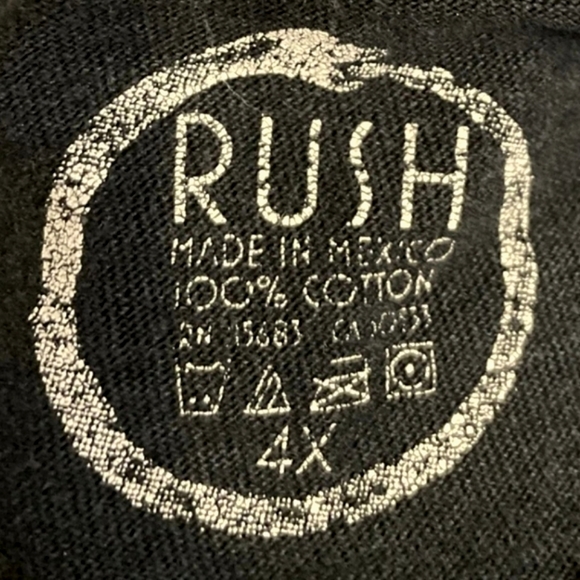 RUSH 4XL big and tall "Snakes & Arrows" World Tour 2007 Concert Band T Shirt Tee - Picture 4 of 6